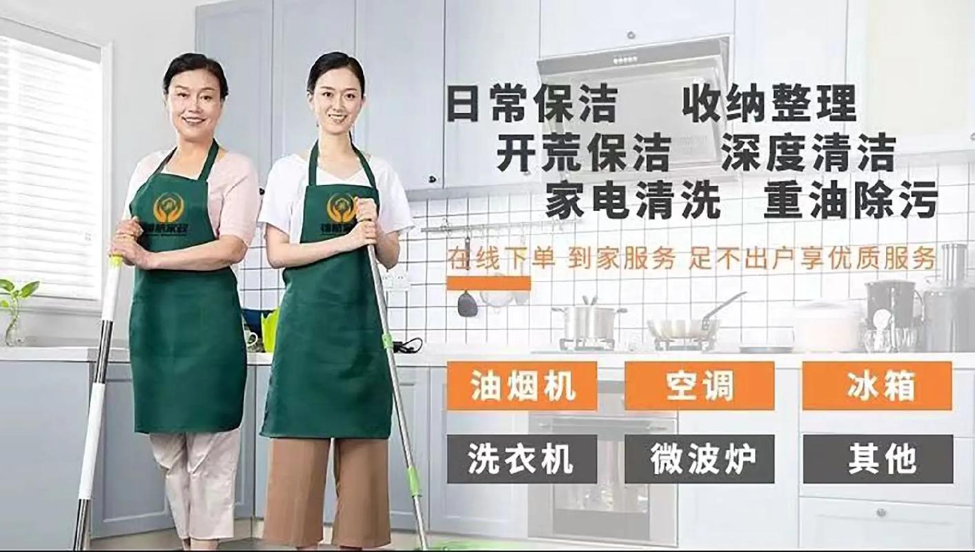 专业家政保洁海报轮播图设计方案